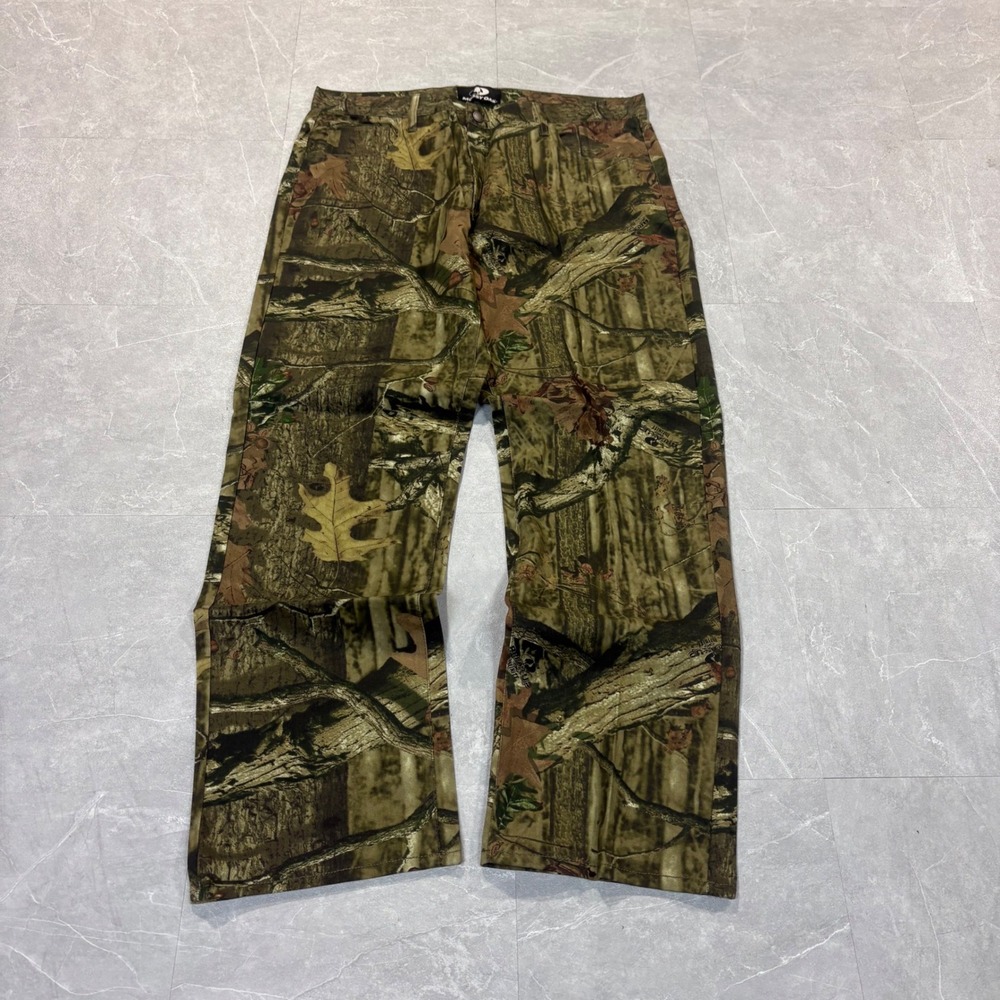 Mossy Oak Break-Up Infinity Camo Pants Mens 38x32 Cotton Hunting Canvas 4649